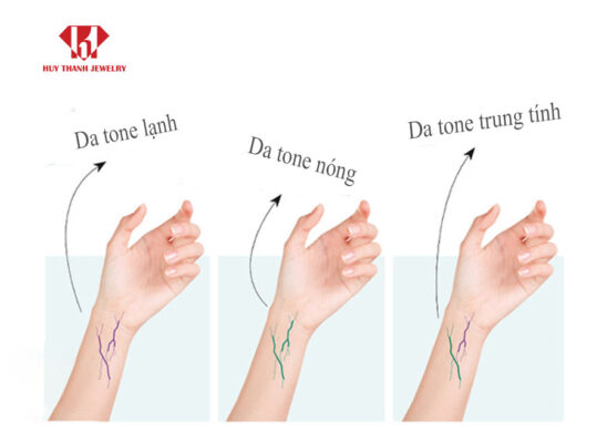 trang sức vàng hợp tone da